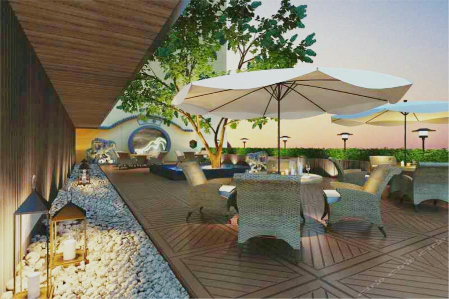 Fuxin Garden Hotel Яньань Экстерьер фото